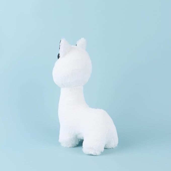 Zoo NOMALY Cat Plush Doll Zoo Anomaly Cute Plush Animals Stuffed Plushie Toy Figure Pillow Cosplay Cute Kids Fans Collection Gift (White Cat)