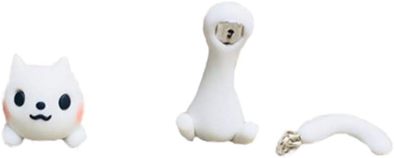 ZaH Pair of 925 Silver Earring Cartoon Animal Jewerly Gift Earring for Women, Men, Kids