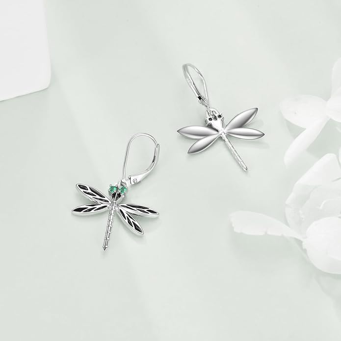 YFN Sterling Silver Animal Dangle Drop Earrings for Women Sloth/Cat/Bat Earrings Jewelry Gifts Halloween Earrings Jewelry