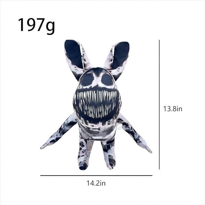 Zoonomaly Smile cat Plush Toy,Horror Game Plush Toy Makes a Great Gift for Fans and Friends Pillow Cosplay Cute Fans Collection Gift(6 in 1)