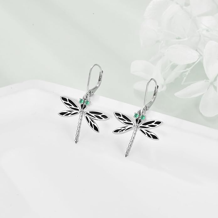 YFN Sterling Silver Animal Dangle Drop Earrings for Women Sloth/Cat/Bat Earrings Jewelry Gifts Halloween Earrings Jewelry