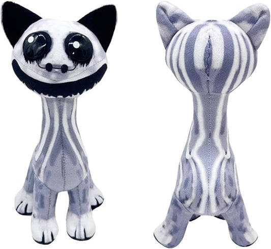 Zoonomaly Smile cat Plush Toy,Horror Game Plush Toy Makes a Great Gift for Fans and Friends Pillow Cosplay Cute Fans Collection Gift(Smile Cat)