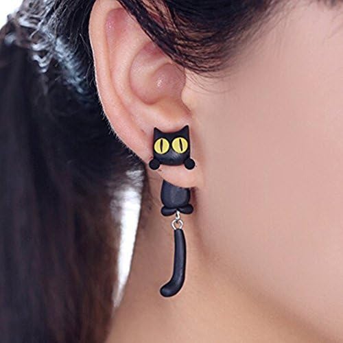 ZaH Pair of 925 Silver Earring Cartoon Animal Jewerly Gift Earring for Women, Men, Kids