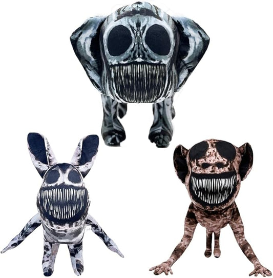 Zoonomaly Smile cat Plush Toy,Horror Game Plush Toy Makes a Great Gift for Fans and Friends Pillow Cosplay Cute Fans Collection Gift(3 in 1#2)