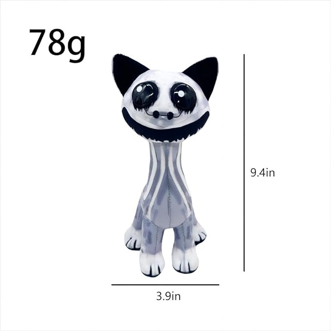 Zoonomaly Smile cat Plush Toy,Horror Game Plush Toy Makes a Great Gift for Fans and Friends Pillow Cosplay Cute Fans Collection Gift(3 in 1)