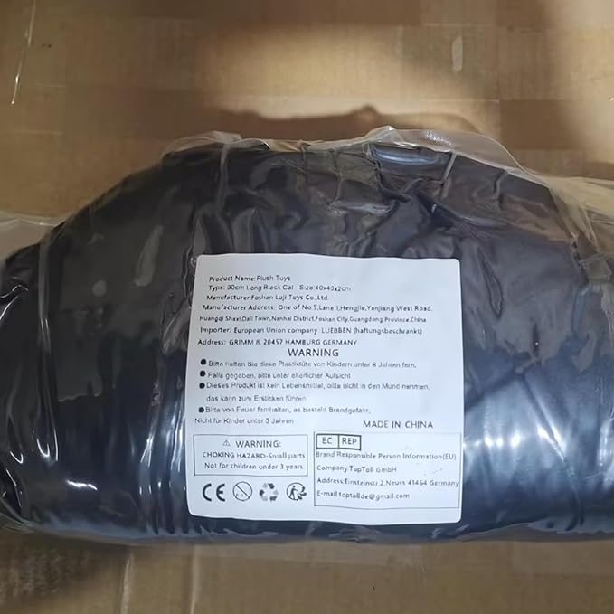 Long Cat Plush Long Cat Body Pillow, 33" Cute Black Cat Stuffed Animals Cat Plushie, Soft Cartoon Cat Plush Pillow Kawaii Stuffed Cat Toys for Kids Girls Boys,Gifts for Birthday Halloween