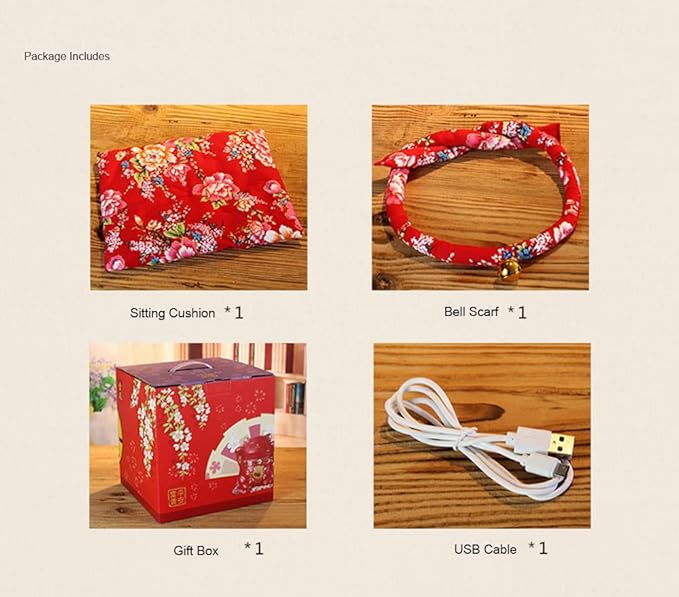 Large Ceramic Maneki Neko Beckoning Lucky Money Cat Waving Arm Good Feng Shui Fortune Happy Smiling Cat Figure 特大招財貓-招財進寶(Good Fortune)