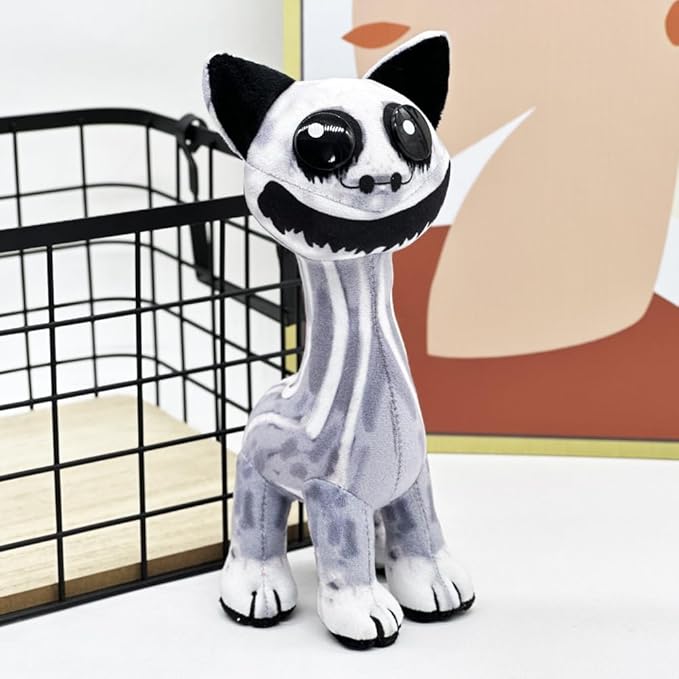 Zoonomaly Smile cat Plush Toy,Horror Game Plush Toy Makes a Great Gift for Fans and Friends Pillow Cosplay Cute Fans Collection Gift(Smile Cat)