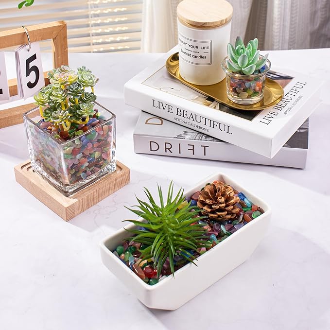 0.88 LB Cat Eye Stones for Aquarium, Polished Aquarium Fish Tank Gravel Rocks Pebbles Crushed Tumbled Stone Chips for Garden|Vase Filler|Fish Turtle Tank Decorations