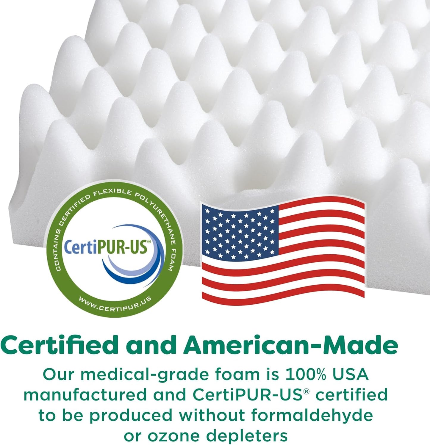 FurHaven Cooling Dog Bed – XL Foam Mattress for Joint Pain Relief, Waterproof Liner, Removable Washable Cover, Durable for Outdoor Use, Deluxe Grid Indoor/Outdoor Bed – Green, Jumbo