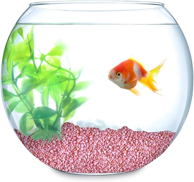 Hygloss Craft Rocks Mini Stones for Art Projects - Bag O' Gravel, Neon Red, 5 lb