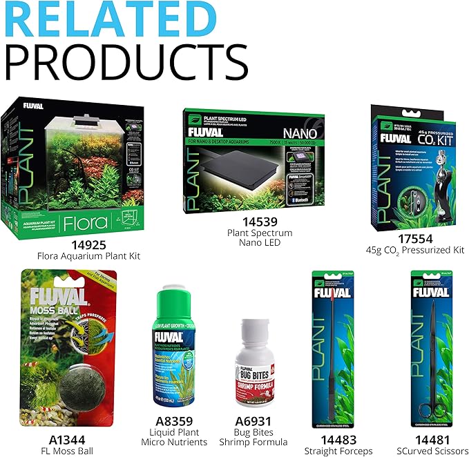 Fluval 12693 Plant and Shrimp Stratum for Freshwater Fish Tanks, 4.4 lbs. – Aquarium Substrate for Strong Plant Growth, Supports Neutral to Slightly Acidic pH