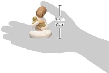 Willow Tree Kindness (Girl), Above All, Kindness, Expresses Relationship with A Much-Loved Pet, A Gift to Celebrate an Adoption, for Animal Lovers and Cat Owners, Sculpted Hand-Painted Figure