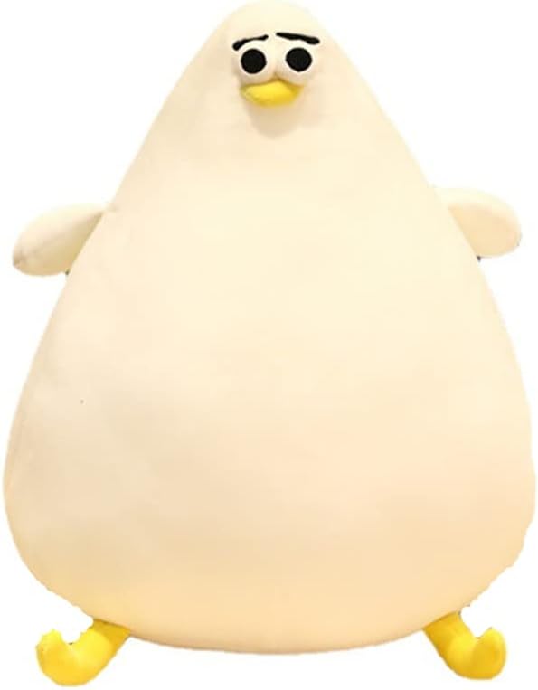 26/40cm Simulation Mother Hen Doll, Funny Fat Chicken Plush Toys, Cute Cartoon Chicken Pillow, Creative Gift (40.cm)