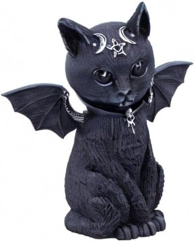 Nemesis Now Cult Cuties Adorable Occult Figurines, Bewitching Evil Spirit Creatures, Hand-Painted, Resin - Malpuss