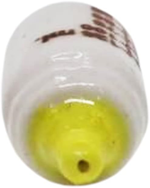 WitnyStore Tiny 1" Long White Brown Tabby Cat Sleeping with Baby Bottle - Miniature Hand Made Painted Ceramic Cats Kitten Feline Animal Cute Porcelain Decorative Collectible Figurines Décor Gifts