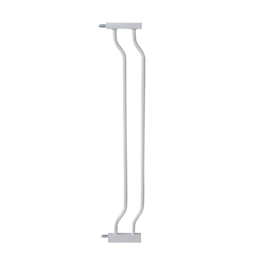 ALLAIBB Extra Wide Pressure Mounted Baby Gate Walk Through Child Kids Safety Toddler Tension White Long Large Pet Dog Gates with Extension for doorways Kitchen and Living Room (4.72"/12cm)