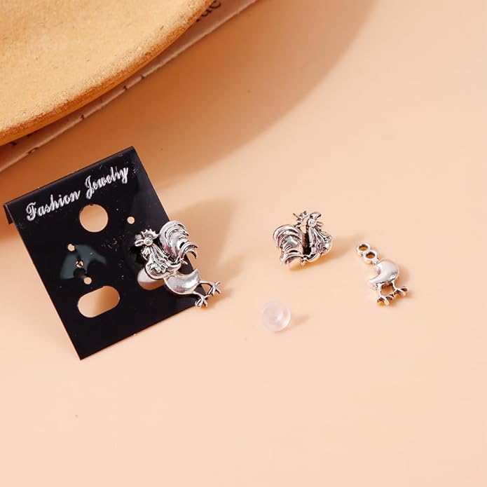 Frog Earrings for Women Mothers Day Gifts Vintage Frogs Shaped Stud Earrings Funny Cute 3D Animal Earrings Jewelry Gifts