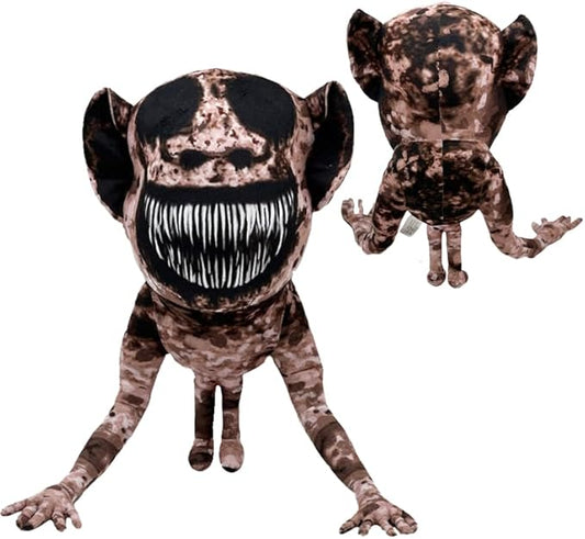Zoon Nomaly Smile cat Plush Toy,Horror Game Plush Toy Makes a Great Gift for Fans and Friends Pillow Cosplay Cute Fans Collection Gift（Monster-Monkeys）