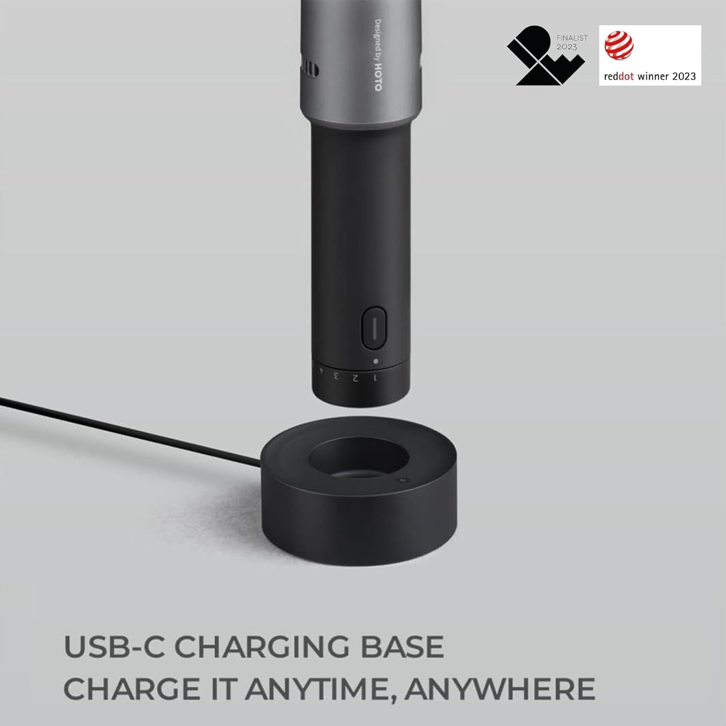 HOTO 4V Cordless Rotary Tool Kit, Upgraded Motor, 25000 RPM, 5 Variable Speed, 2000mAh, 35 Accessories, Engraving Pen for 3D Printer Sanding, Polishing, Drilling, Carving, Cutting, DIY Crafts