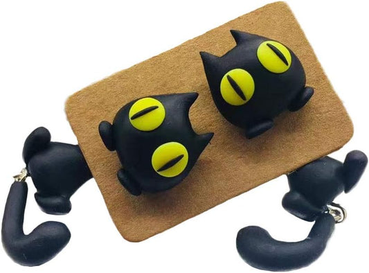 ZaH Pair of 925 Silver Earring Cartoon Animal Jewerly Gift Earring for Women, Men, Kids