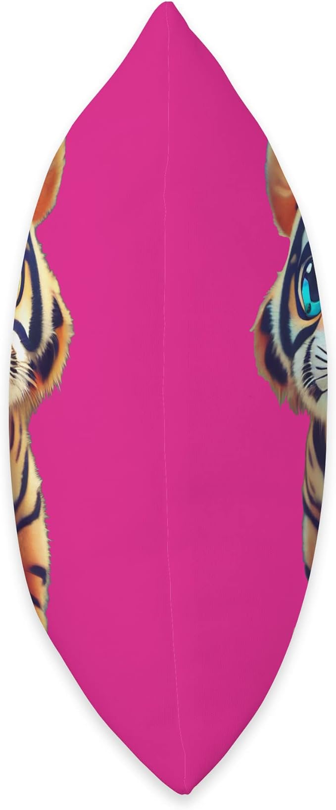 Adorable Baby Tiger Cub Art Item Cute Animal Figure Big Cat Throw Pillow