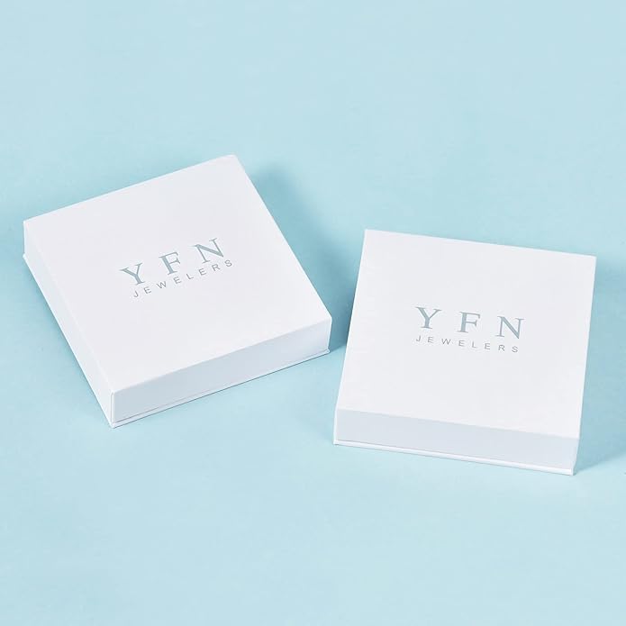 YFN 925 Sterling Silver Book Lover Necklace Reading Pendant for Women Graduation Gift Jewelry for Student Friends Classmate