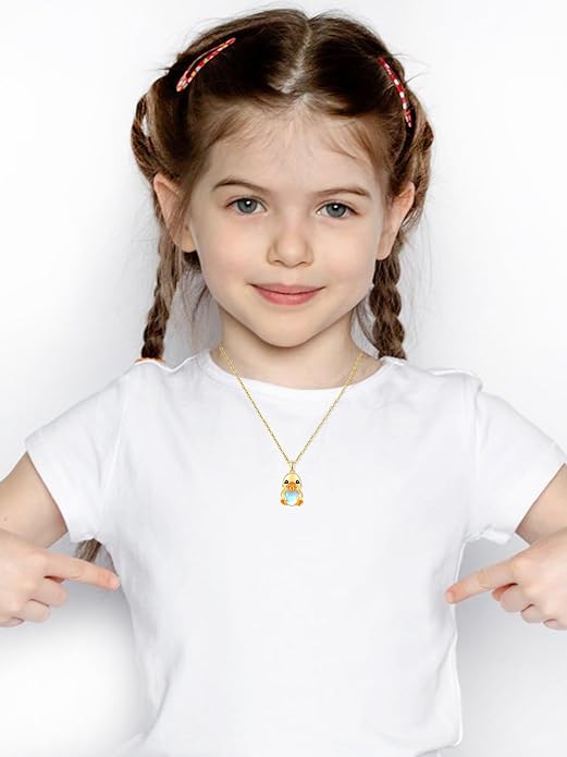 Dreamboat Moonstone Animal Pendant Necklace for Women 925 Sterling Silver Cute Animals Jewelry Gifts