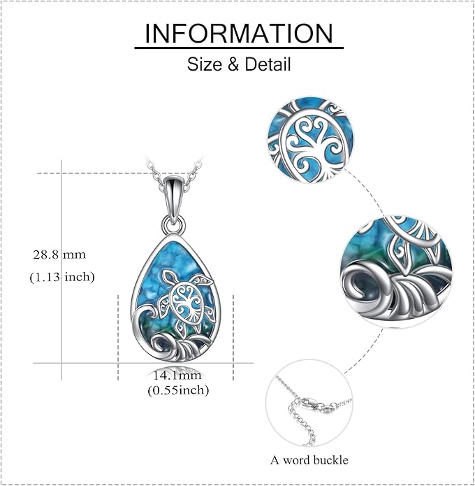 ONEFINITY Dolphin Necklaces 925 Sterling Silver Crystal Dolphin Pendant Ocean Jewelry Mother‘s Day Gifts for Women Mom Wife