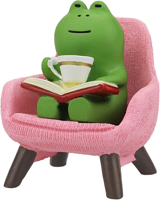 Miniature Frog Figurines Mini Resin Frogs Frog Figurine Frog Decor Desk Accessories for Home Office