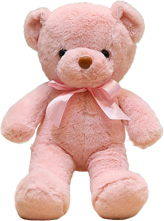 Pink Teddy Bear Stuffed Animals 12” Soft Small Teddy Bear Cute Cuddly Stuffed Bear Plush Toys for Kids Girls Birthday Christmas Valentine’s Day Wedding Graduation Party