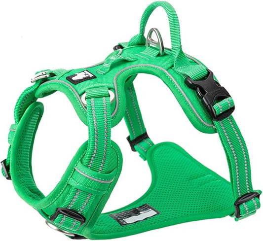 TRUE LOVE Truelove Dog Harness No Pull Nylon Reflective Pet Harness Adjustable Comfortable Control Step-in Brilliant Colors TLH56512
