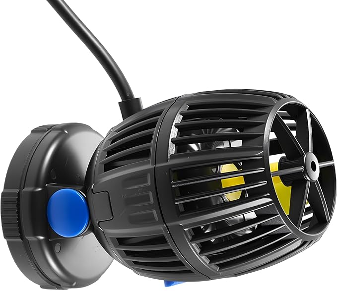 VEVOR Aquarium Wave Maker, 40W, 3963 GPH Quiet and Strong DC Powerhead, Adjustable Fish Tank Circulation Pump with Controller, Strong Magnetic Base, 360° Rotating Wavemaker, for Freshwater Saltwater