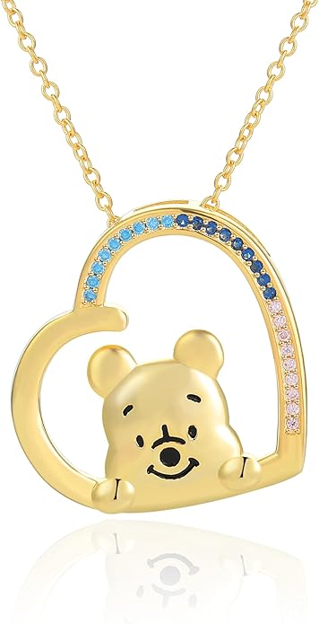 Highland Cow Hummingbird Necklace for Women 925 Sterling Silver Cute Animal Jewelry Gift for Mother Daughter Grandma Nana Sister