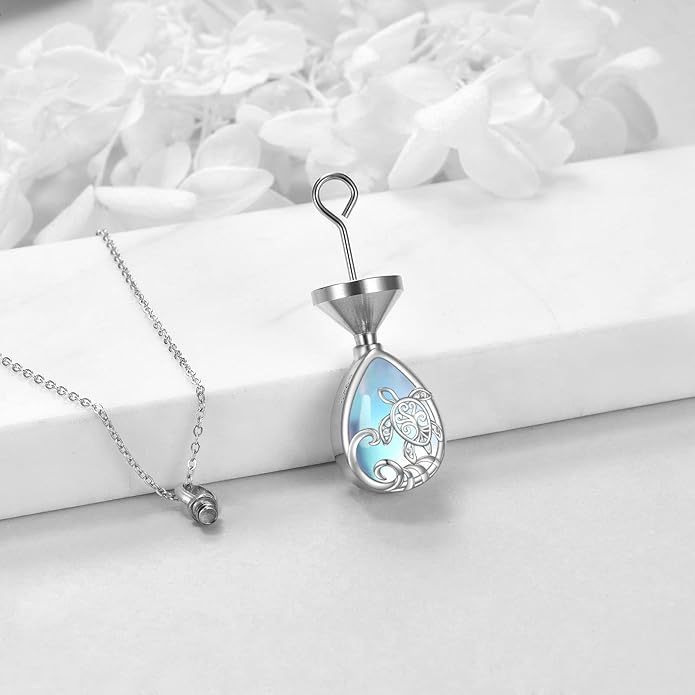 ONEFINITY Dolphin Necklaces 925 Sterling Silver Crystal Dolphin Pendant Ocean Jewelry Mother‘s Day Gifts for Women Mom Wife