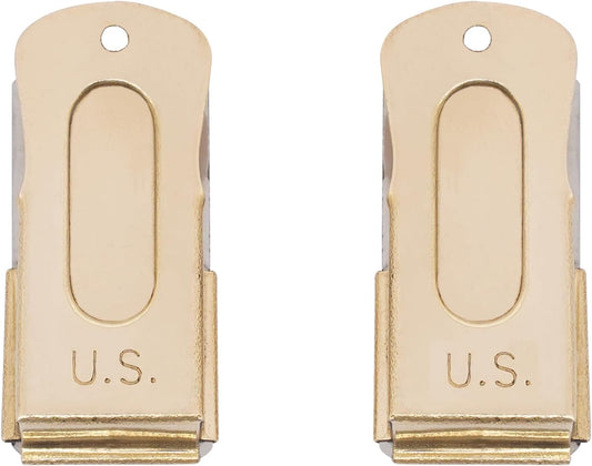 Lord of Battles Pack of 2 U.S. D-Day Paratrooper Brass Cricket Clicker – Historical Reenactment Signal Device – Military Replica with Authentic Click Sound