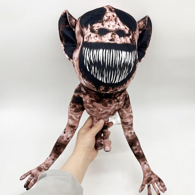 Zoon Nomaly Smile cat Plush Toy,Horror Game Plush Toy Makes a Great Gift for Fans and Friends Pillow Cosplay Cute Fans Collection Gift（Monster-Monkeys）