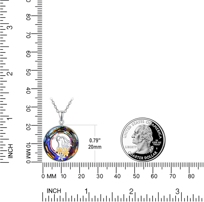 Dreamboat Sterling Silver Cat Necklace for Women Crystal Necklace Cute Animal Necklace Kitten Necklace Cat Pendant Friendship Cat Jewelry Gifts