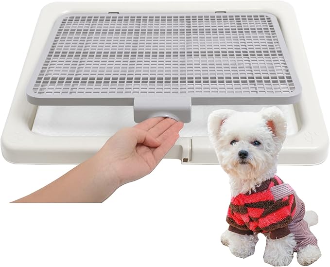Smart Paws 3 Sizes Small Puppy Dog Toilet,Poodles Training Tray,Yorkie Pet Pads Holder