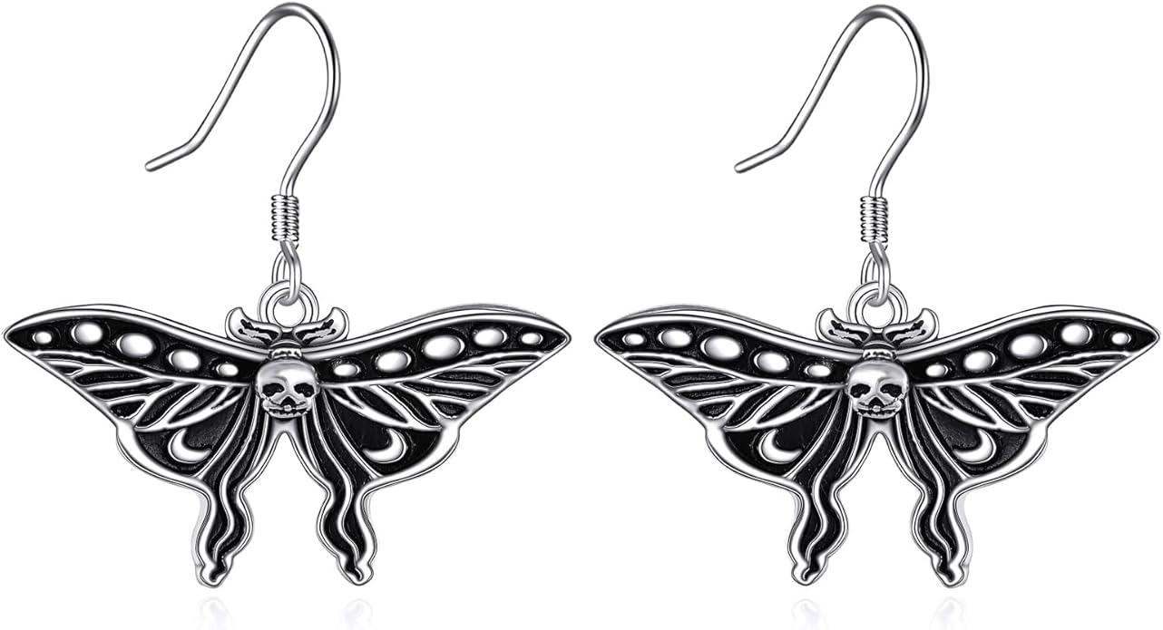 YFN Sterling Silver Animal Dangle Drop Earrings for Women Sloth/Cat/Bat Earrings Jewelry Gifts Halloween Earrings Jewelry