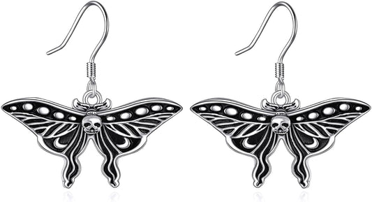 YFN Sterling Silver Animal Dangle Drop Earrings for Women Sloth/Cat/Bat Earrings Jewelry Gifts Halloween Earrings Jewelry