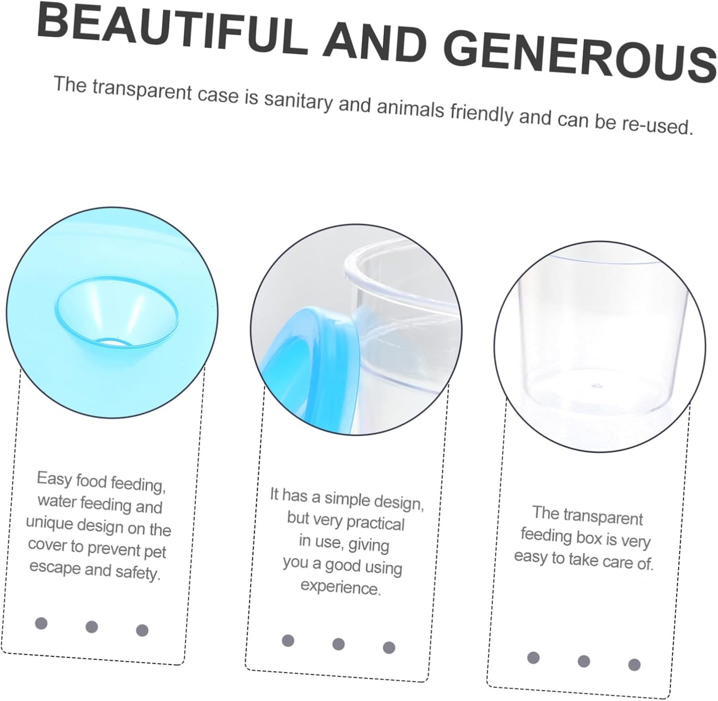 Reptile Breeding Box Kit Turtle Tank Aquarium Breeder Insect Cups Container Reptile Supplies Color