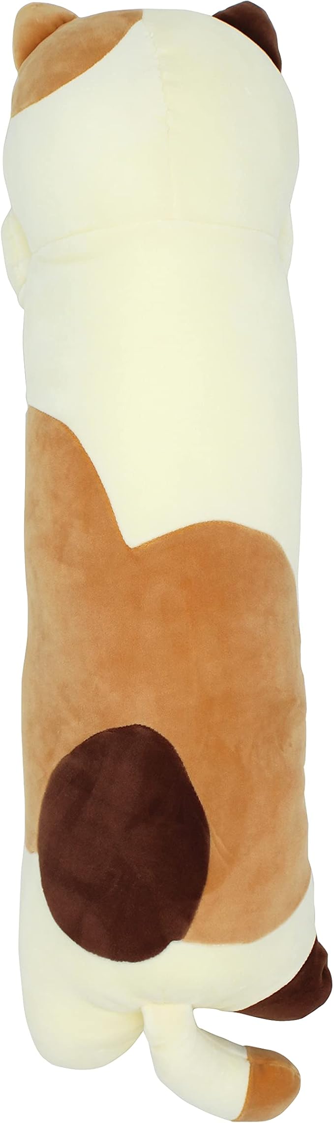 Very Soft Cat Long Hugging Pillow Plush Kitten Kitty Stuffed Animals Milky White 26"