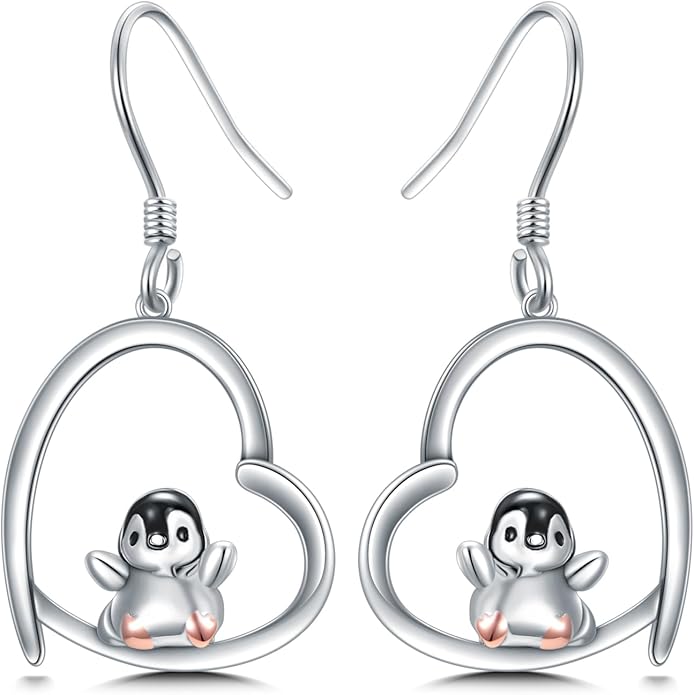 YFN Sterling Silver Animal Dangle Drop Earrings for Women Sloth/Cat/Bat Earrings Jewelry Gifts Halloween Earrings Jewelry