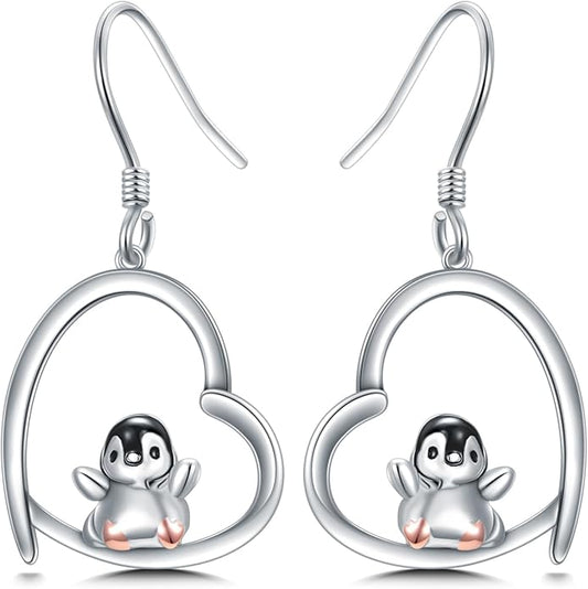 YFN Sterling Silver Animal Dangle Drop Earrings for Women Sloth/Cat/Bat Earrings Jewelry Gifts Halloween Earrings Jewelry