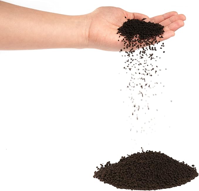 LANDEN Aqua Soil Substrate 5L(10lbs) for Natural Planted Aquarium, Plant or Shrimp Stratum, Clay Gravel and Stable Porous Substrate for Freshwater Aquarium, Black Color