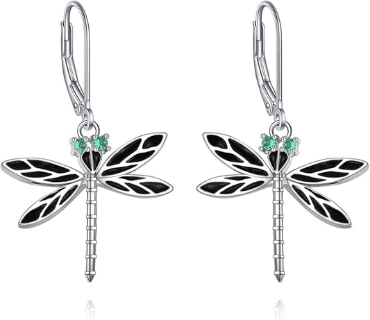 YFN Sterling Silver Animal Dangle Drop Earrings for Women Sloth/Cat/Bat Earrings Jewelry Gifts Halloween Earrings Jewelry