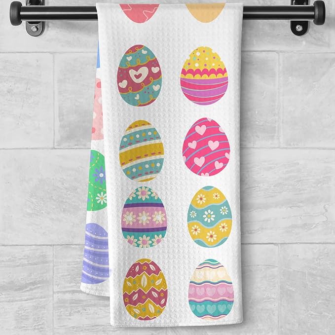 Easter Egg,Easter Kitchen Towels,Easter Egg Towels,Easter Gifts,Easter Towels,Easter Hand Towels,Easter Dish Towels,Cute Dish Towels for Kitchen,Decorative Kitchen Towels,Easter Gifts for Women