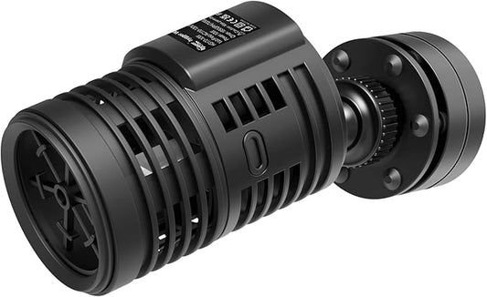 hygger 1850GPH Aquarium Wave Maker Pump with Strong Magnetic Suction Base, Ultra-quiet 360 Degree Rotating Submersible Power Head,for 60-130 Gal Freshwater Saltwater Tank