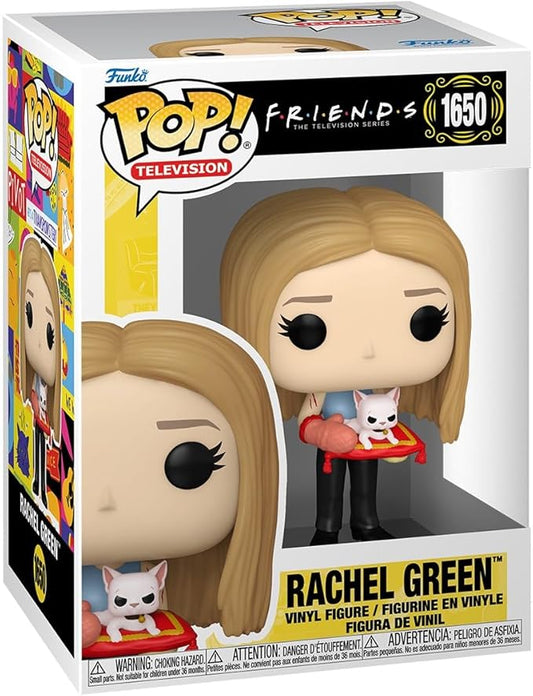 Funko POP TV: Friends – Rachel Green - (with Mrs. Whiskerson) - Collectable Vinyl Figure - Gift Idea - Official Merchandise - for Kids & Adults - TV Fans - Model Figure for Collectors and Display